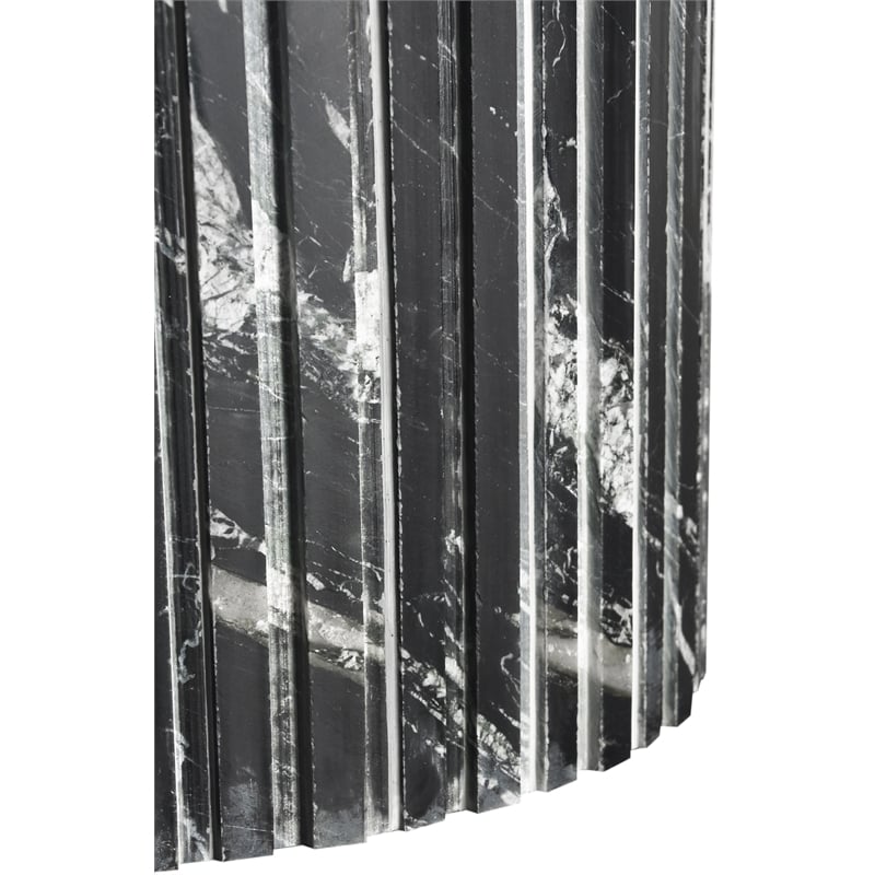 Meridian Furniture Genoa Black Marble Coffee Table