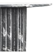 Meridian Furniture Genoa Black Marble Coffee Table