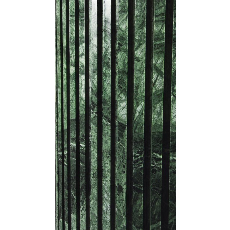 Meridian Furniture Genoa Green Marble Dining Table