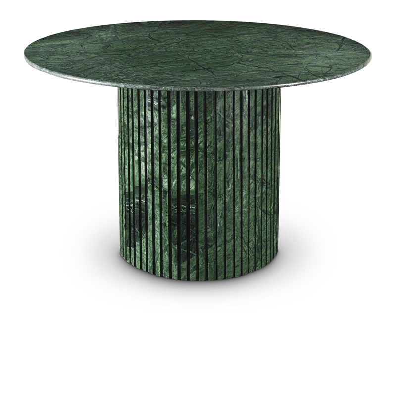 Meridian Furniture Genoa Green Marble Dining Table