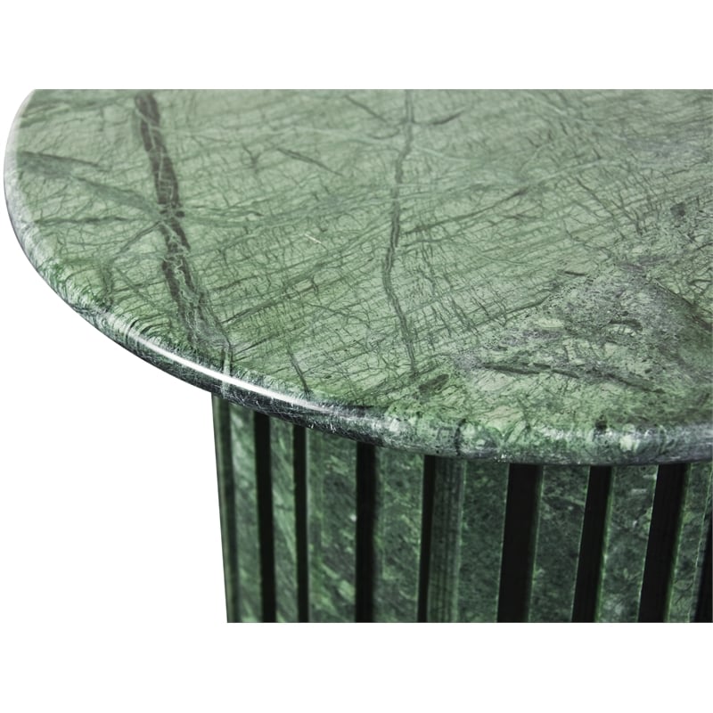 Meridian Furniture Genoa Green Marble End Table
