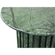 Meridian Furniture Genoa Green Marble End Table