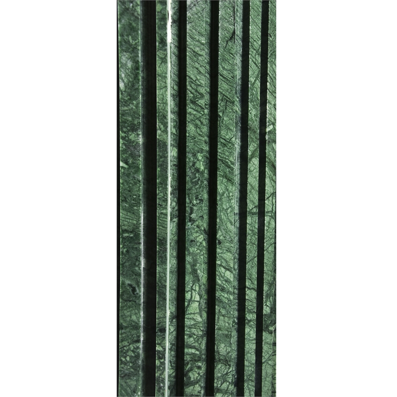 Meridian Furniture Genoa Green Marble End Table