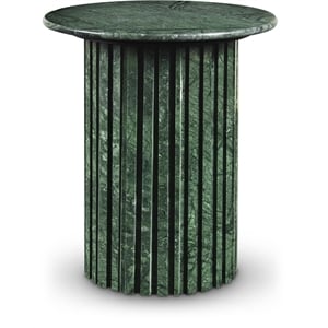 Meridian Furniture Genoa Green Marble End Table