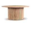 Meridian Furniture Genoa Beige Travertine Stone Coffee Table