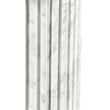 Meridian Furniture Genoa White Marble End Table