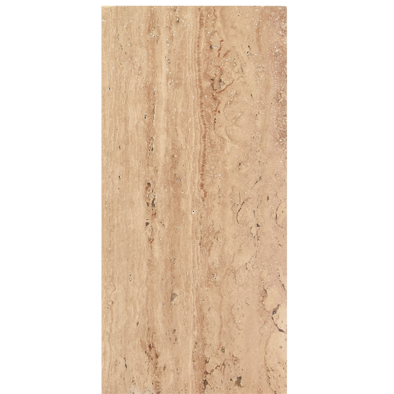 Meridian Furniture Bolzano Beige Travertine End Table