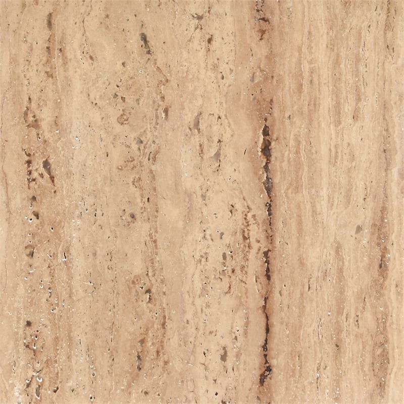 Meridian Furniture Bolzano Beige Travertine End Table