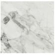 Meridian Furniture Bolzano White Marble End Table