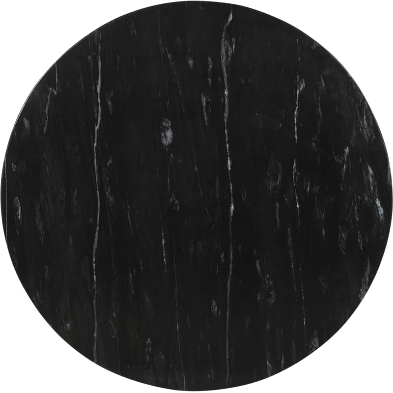 Meridian Furniture Spherical Black Marble Coffee Table