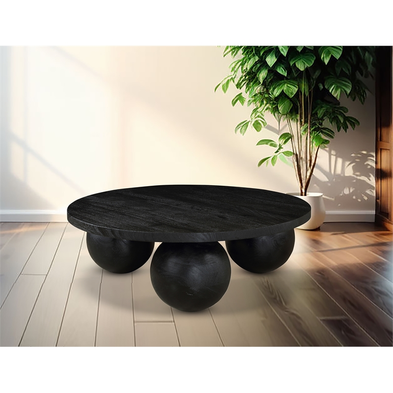 Meridian Furniture Spherical Black Coffee Table