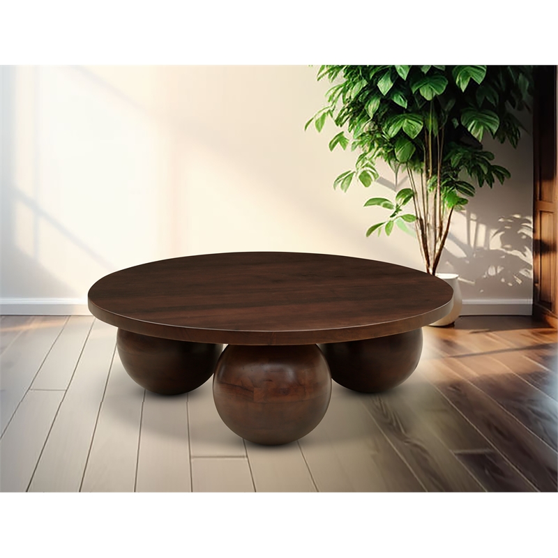 Meridian Furniture Spherical Brown Coffee Table