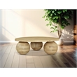 Meridian Furniture Spherical Natural Oak Coffee Table
