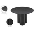 Meridian Furniture Simba Black Dining Table