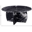 Meridian Furniture Formentera Black Coffee Table
