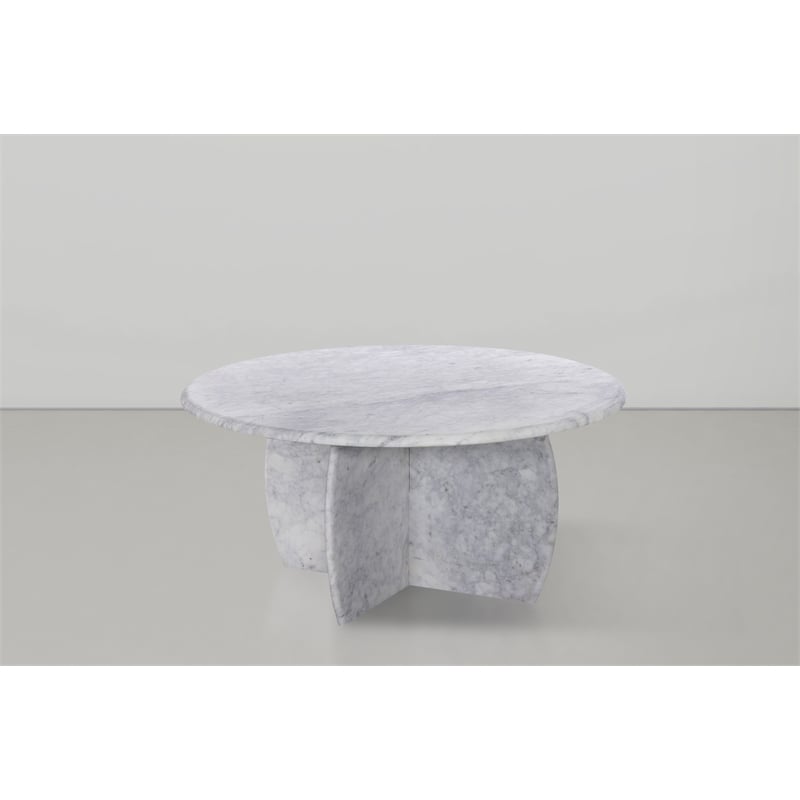 Meridian Furniture Formentera White Coffee Table