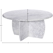 Meridian Furniture Formentera White Coffee Table