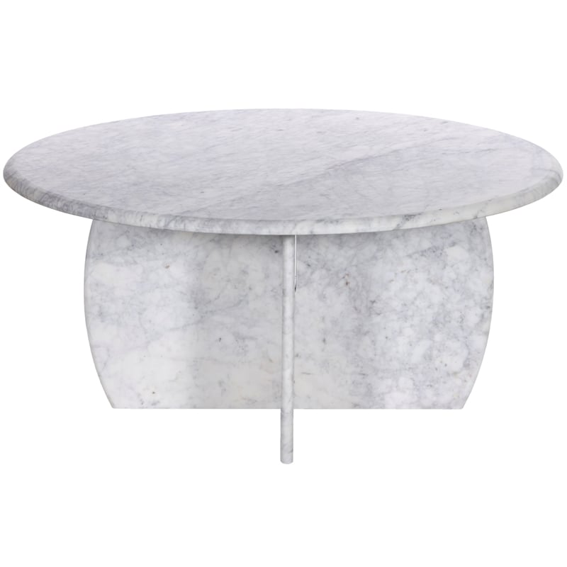 Meridian Furniture Formentera White Coffee Table