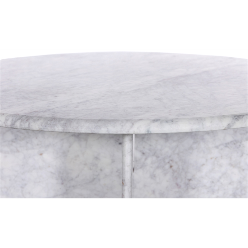Meridian Furniture Formentera White Coffee Table