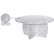 Meridian Furniture Formentera White Coffee Table