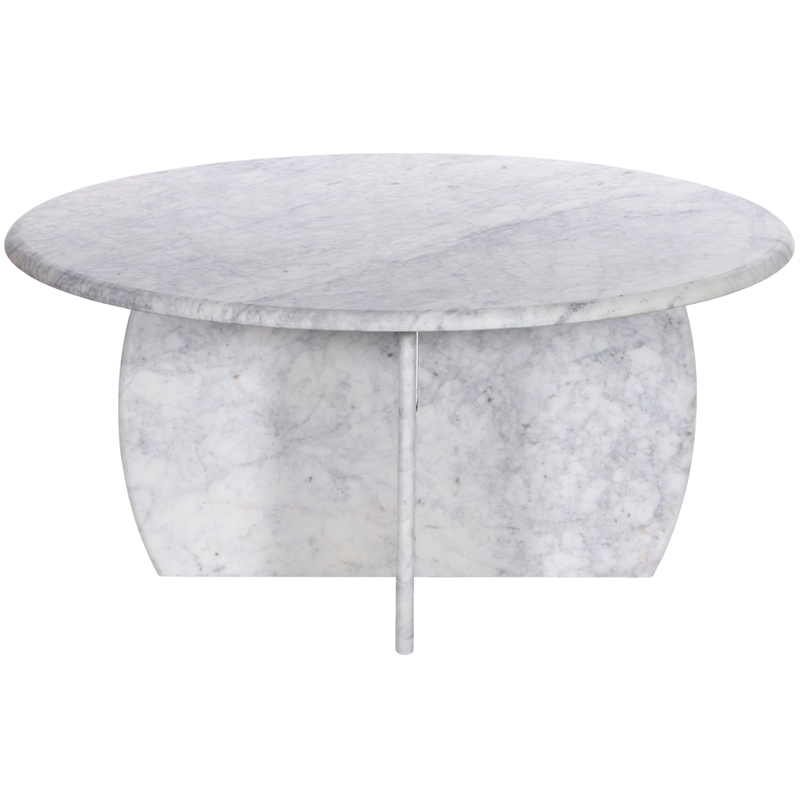 Meridian Furniture Formentera White Coffee Table