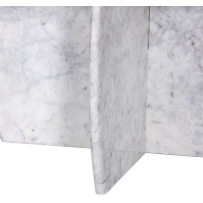 Meridian Furniture Formentera White Coffee Table
