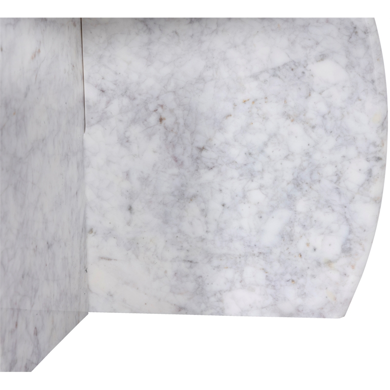 Meridian Furniture Formentera White Coffee Table