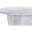Meridian Furniture Formentera White Coffee Table