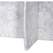 Meridian Furniture Formentera White Coffee Table