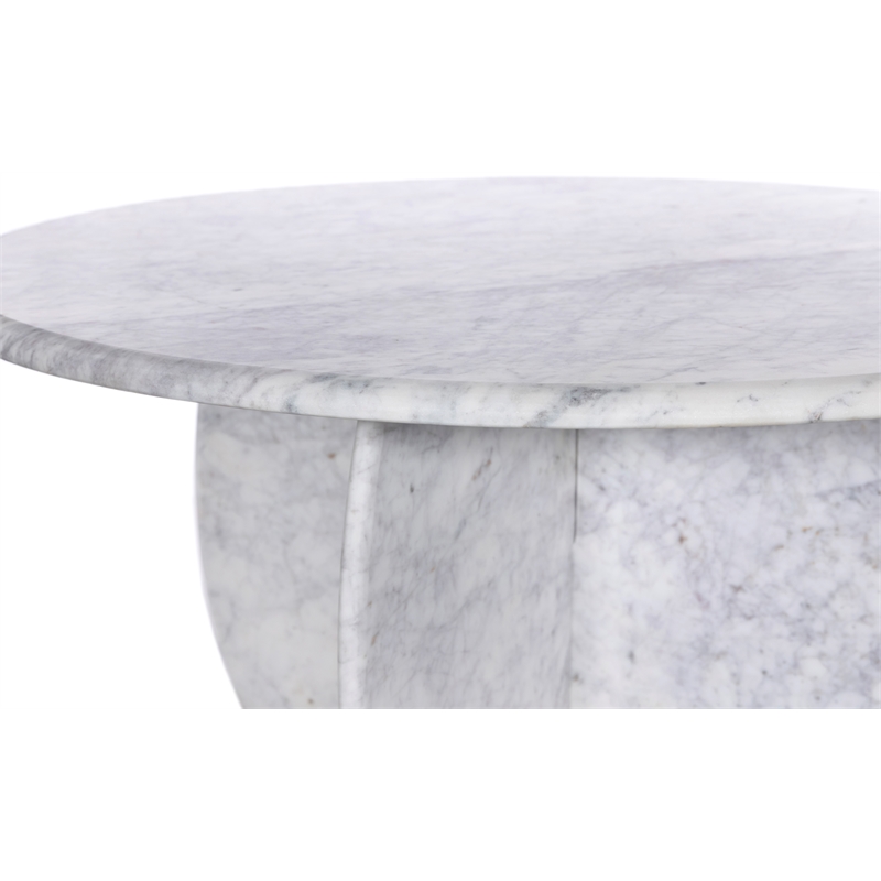 Meridian Furniture Formentera White Coffee Table