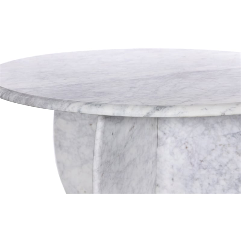 Meridian Furniture Formentera White Coffee Table