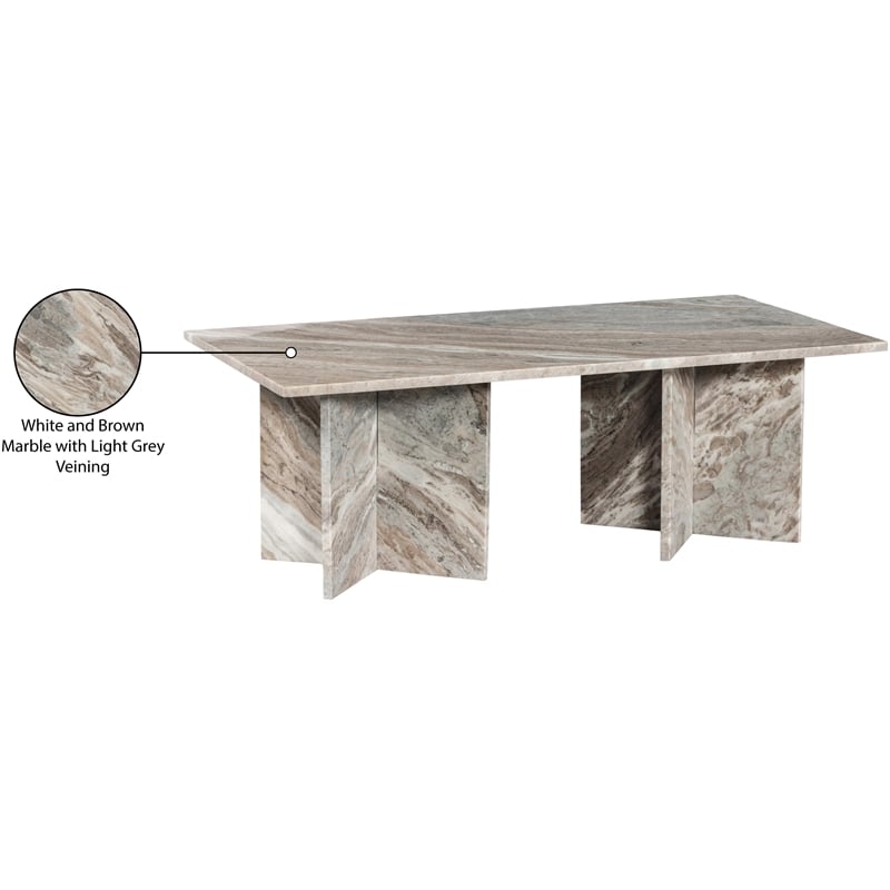 Meridian Furniture Verona Brown Coffee Table