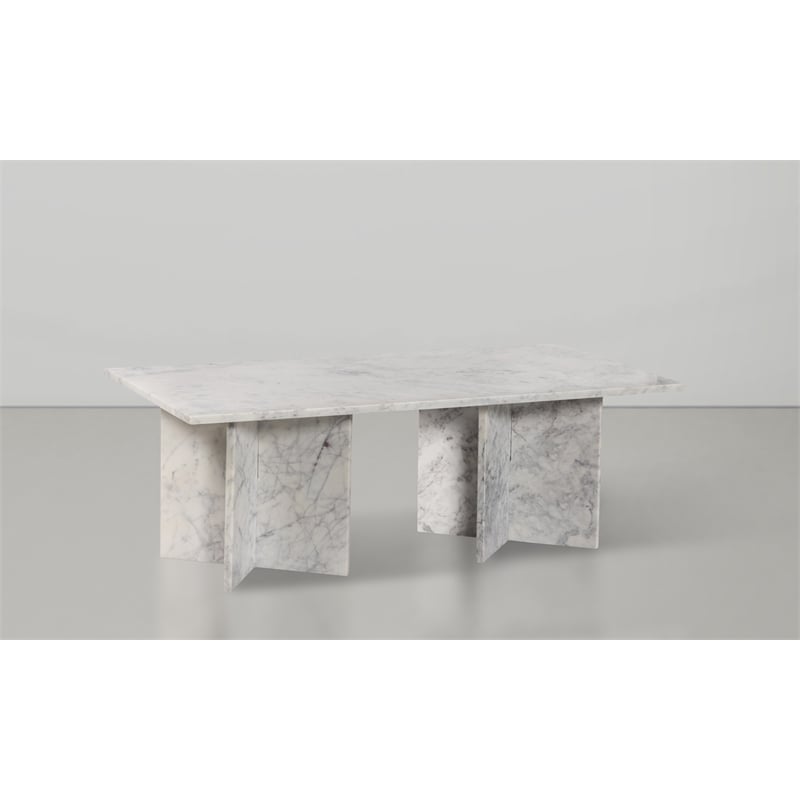 Meridian Furniture Verona White Coffee Table