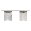 Meridian Furniture Verona White Coffee Table
