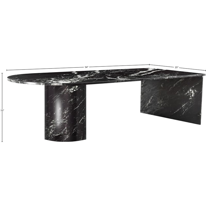 Meridian Furniture Salerno Coffee Table in Black