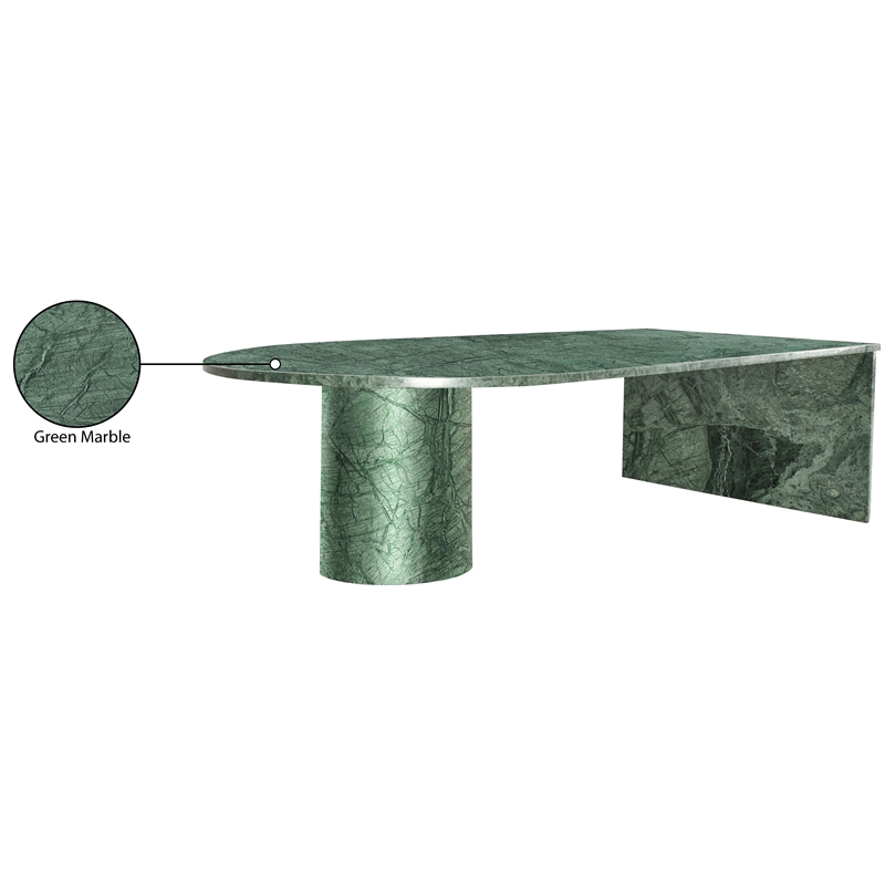 Meridian Furniture Salerno Green Coffee Table