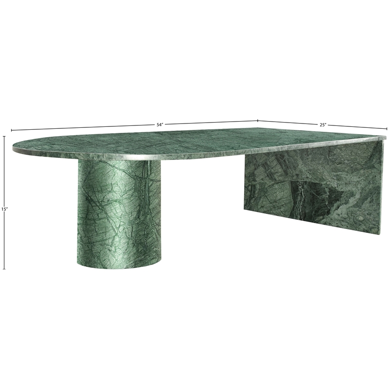 Meridian Furniture Salerno Green Coffee Table