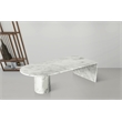 Meridian Furniture Salerno White Coffee Table