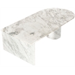 Meridian Furniture Salerno White Coffee Table