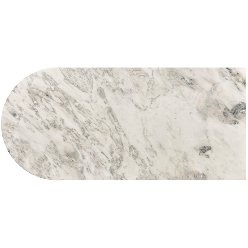 Meridian Furniture Salerno White Coffee Table