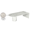Meridian Furniture Salerno White Coffee Table