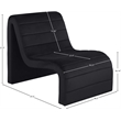 Meridian Furniture Ivy Black Velvet Accent Chair