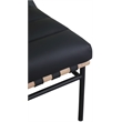 Meridian Furniture Burke Black Vegan Leather Accent Chair