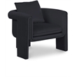Meridian Furniture Sloan Black Velvet Accent Chair