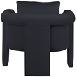 Meridian Furniture Sloan Black Velvet Accent Chair
