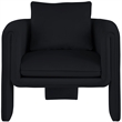 Meridian Furniture Sloan Black Velvet Accent Chair