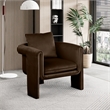 Meridian Furniture Sloan Brown Velvet Accent Chair