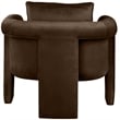 Meridian Furniture Sloan Brown Velvet Accent Chair