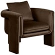 Meridian Furniture Sloan Brown Velvet Accent Chair