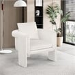Meridian Furniture Sloan Cream Velvet Accent Chair
